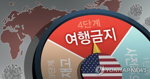 미, 여행 금지국 대폭 늘려. <연합뉴스>